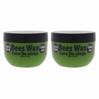 Twisted Bees Wax - Olive Oil by Ecoco for Unisex - 4 oz Wax - Pack of 2