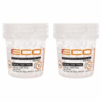 Eco Style Gel - Krystal by Ecoco for Unisex - 1.6 oz Gel - Pack of 2