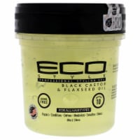 Eco Shine Gel - Black Castor and Flaxseed by Ecoco for Unisex - 8 oz Gel