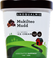 Snoqualmie Mukilteo Mudd Ice Cream Pint