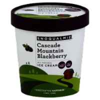 Snoqualmie Cascade Mountain Blackberry Ice Cream Pint