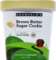 Snoqualmie Brown Butter Sugar Cookie Ice Cream Pint
