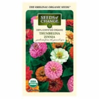 Seeds of Change Thumbelina Zinnia Seeds Perspective: Main