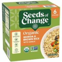 Seeds of Change Certified Organic Quinoa & Brown Rice w/ Garlic (8.5 oz., 6 pk.)