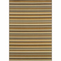 Oriental Weavers Bali 1001J 9x13  Rectangle - Grey/ Gold-Polypropylene