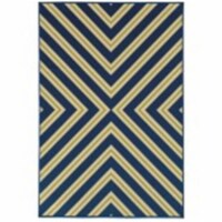 Oriental Weavers Riviera 4589L 9x13  Rectangle - Navy/ Green-Polypropylene