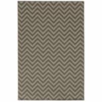Oriental Weavers Riviera 4593E 9x13  Rectangle - Grey/ Blue-Polypropylene