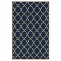 Oriental Weavers Riviera 4770L 9x13  Rectangle - Navy/ Ivory-Polypropylene