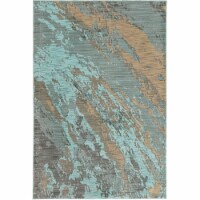 Oriental Weavers Sedona 6367A 10x13  Rectangle - Blue/ Grey-Nylon/PolyP