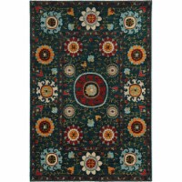 Oriental Weavers Sedona 6408B 2x8  Runner - Blue/ Multi-Nylon/PolyP
