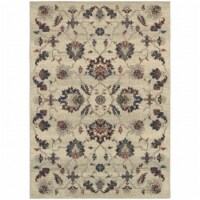 Oriental Weavers Highlands 6684B 2x8  Runner - Beige/ Multi-Polypropylene