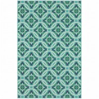Oriental Weavers Meridian 5868L 9x13  Rectangle - Blue/ Green-Polypropylene