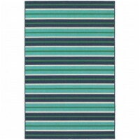 Oriental Weavers Meridian 9652F 9x13  Rectangle - Blue/ Green-Polypropylene