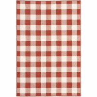 Oriental Weavers M2598R110170ST 3 ft. 7 in. x 5 ft. 6 in. Meridian 2598R Indoor & Outdoor Rec