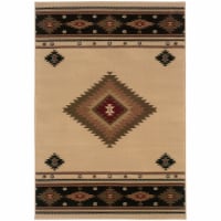 Oriental Weavers Tacoma Southwest Area Rug - Beige Perspective: Main