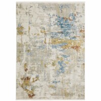 Oriental Weavers B1340W160230ST 5 ft. 3 in. x 7 ft. 6 in. Bauer 1340W Rectangle Area Rug, Bei