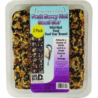 Pine 601092 14 oz Fruit Berry Nut Seed Bars - Pack of 2