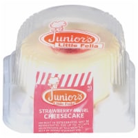 Juniors Little Fella Strawberry Swirl Cheesecake