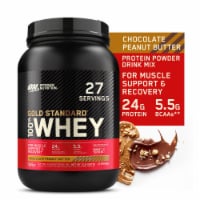 Optimum Nutrition Gold Standard 100% Whey Chocolate Peanut Butter - 2 lb (907 g)