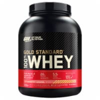 Optimum Nutrition® Gold Standard 100% Whey Strawberry Banana Protein Powder Perspective: Main