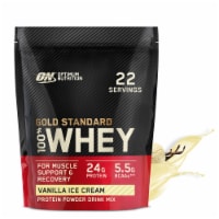 Optimum Nutrition Gold Standard Whey Vanilla Ice Cream Protein Powder Perspective: Main