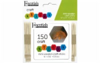 EBL Wood Craft Sticks Mini .38x2.63 150pc
