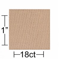 EBL Aida Cloth 18ct 15x18  Beige