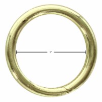 EBL Metal Ring 1  Brass 6pc