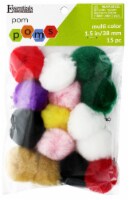 EBL Pom Pom 1.5  Multi 15pc