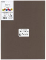 EBL Foam Sheet 9x12 2mm Brown 15pc