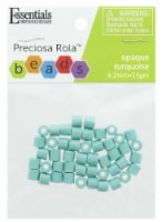 EBL Czech Rola Bead 6.2mm 15gm Op Turq
