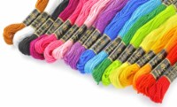 EBL Embroidery Floss Pack 36pc Pastel