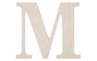Good Wood Letter 9.5 Birch M