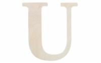 Good Wood Letter 9.5 Birch U