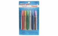 Essentials by Leisure Primary Glitter Glue Sticks