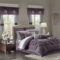 Gracie Mills 24 Piece Room in a Bag - GRACE-9090 Plum King