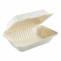 Boardwalk HINGEWFHG1C9 9 x 6 in. Hoagie Containers with Hinged-Lid, White
