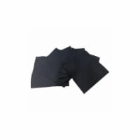 Gen GEN1401 1 Poly Cocktail Beverage Napkins, Black