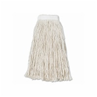 Boardwalk® Cut-End Wet Mop Head, Cotton, No. 16 Size, White BWK2016CEA