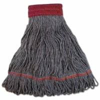 Boardwalk Pro Loop Web/Tailband Mop Head Blue Large 12/Carton 1800LBDZ