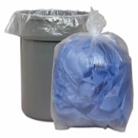 Low Density Repro Can Liners, 60 gal, 1.75 mil, 38" x 58", Clear, 100/Carton 538 Perspective: Main