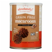 Absolutely Gluten Free Macaroons - Chocolate - Clasc - Case of 6 - 10 oz.