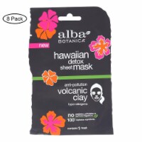 Alba Botanica - Hawaiian Sheet Mask - Detox - Case of 8 - 1 count