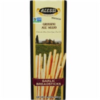 Alessi - Breadsticks - Garlic - Case of 12 - 4.4 oz.