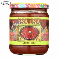 Amy's - Medium Salsa - Made with Organic Ingredients - Case of 6 - 14.7 oz.