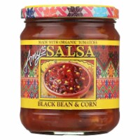 Amy's - Black Bean & Corn Salsa - Made with Organic Ingredients - Case of 6 - 14.7 oz.