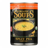 Amy's - Organic Low Salt Split Pea Soup - Case of 12 - 14.1 oz.