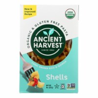 Ancient Harvest Organic Gluten Free Quinoa Supergrain Pasta - Shells - Case of 12 - 8 oz.