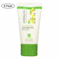 Andalou Naturals Shower Gel Citrus Sunflower - Case of 6 - 1.7 fl oz.