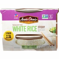 Annie Chun's - Rice Sticky White 3pk - Case of 3 - 22.2 oz.